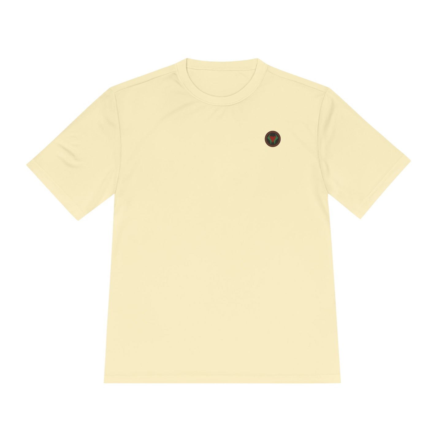 Vibrant Unisex Moisture Wicking Tee - "Army Tan Tee"