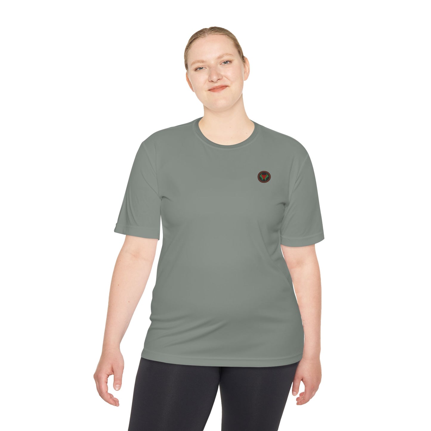 Vibrant Unisex Moisture Wicking Tee - "Army Tan Tee"