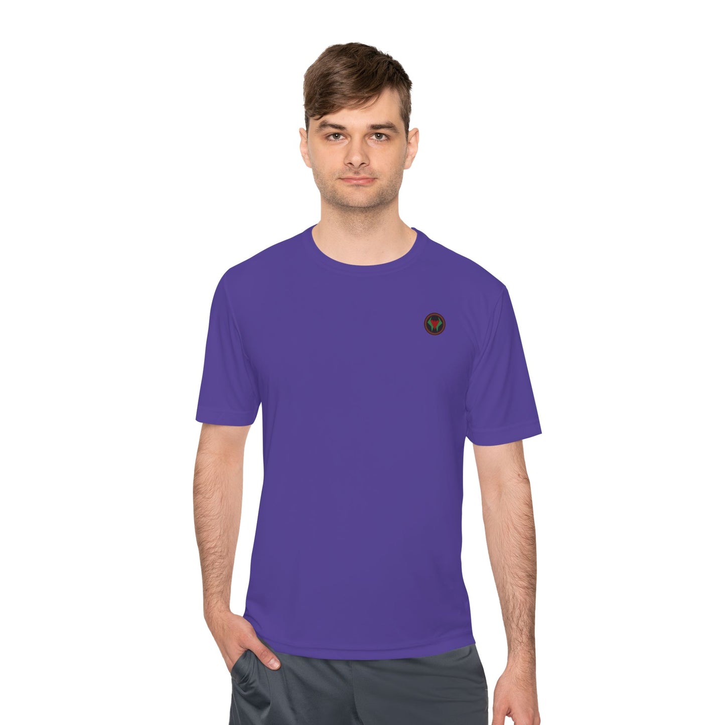 Vibrant Unisex Moisture Wicking Tee - "Army Tan Tee"