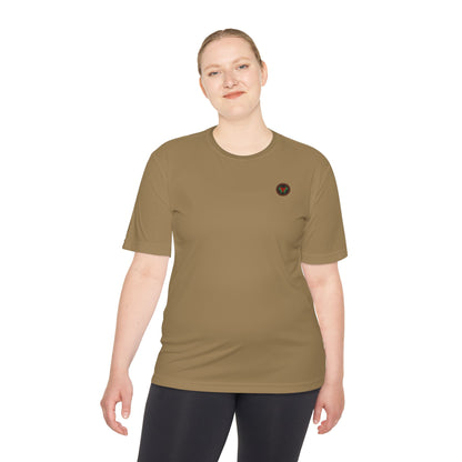 Vibrant Unisex Moisture Wicking Tee - "Army Tan Tee"