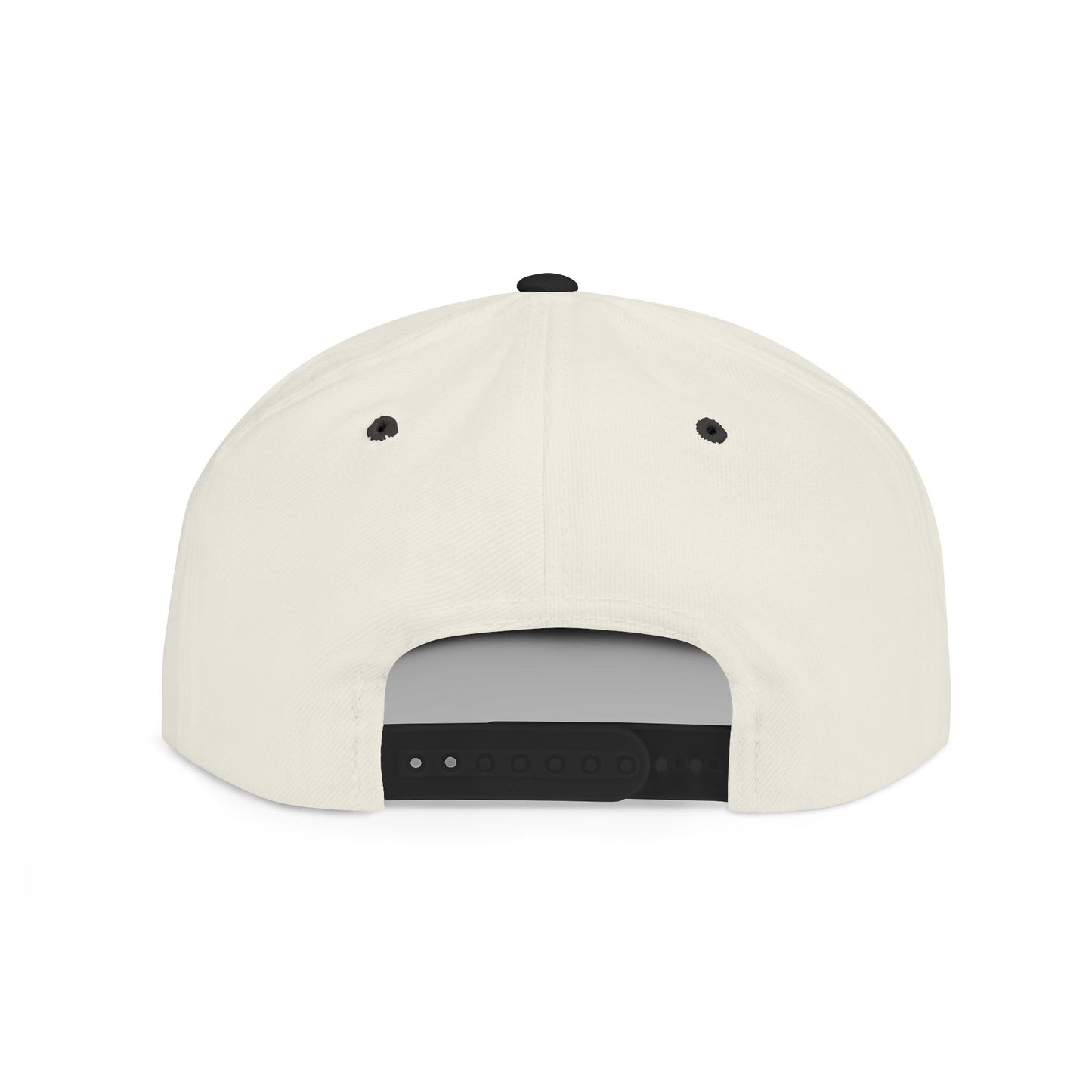 Urban Adventure Flat Bill Snapback Hat - Trendy Embroidered Design