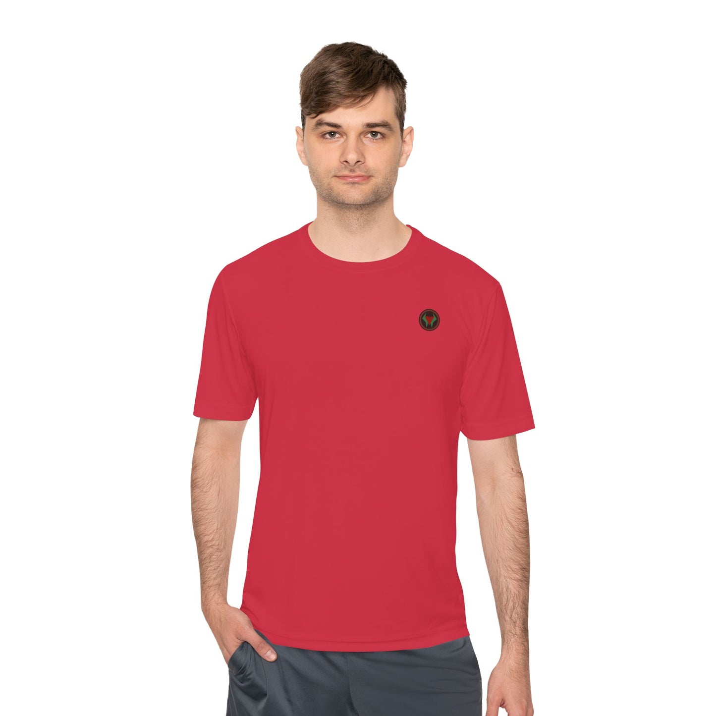 Vibrant Unisex Moisture Wicking Tee - "Army Tan Tee"