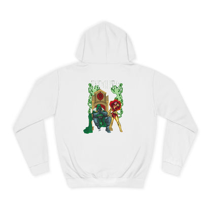 Vintage-Inspired Tyrants Unisex College Hoodie - Perfect for Students and Fans