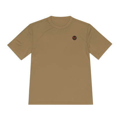 Vibrant Unisex Moisture Wicking Tee - "Army Tan Tee"