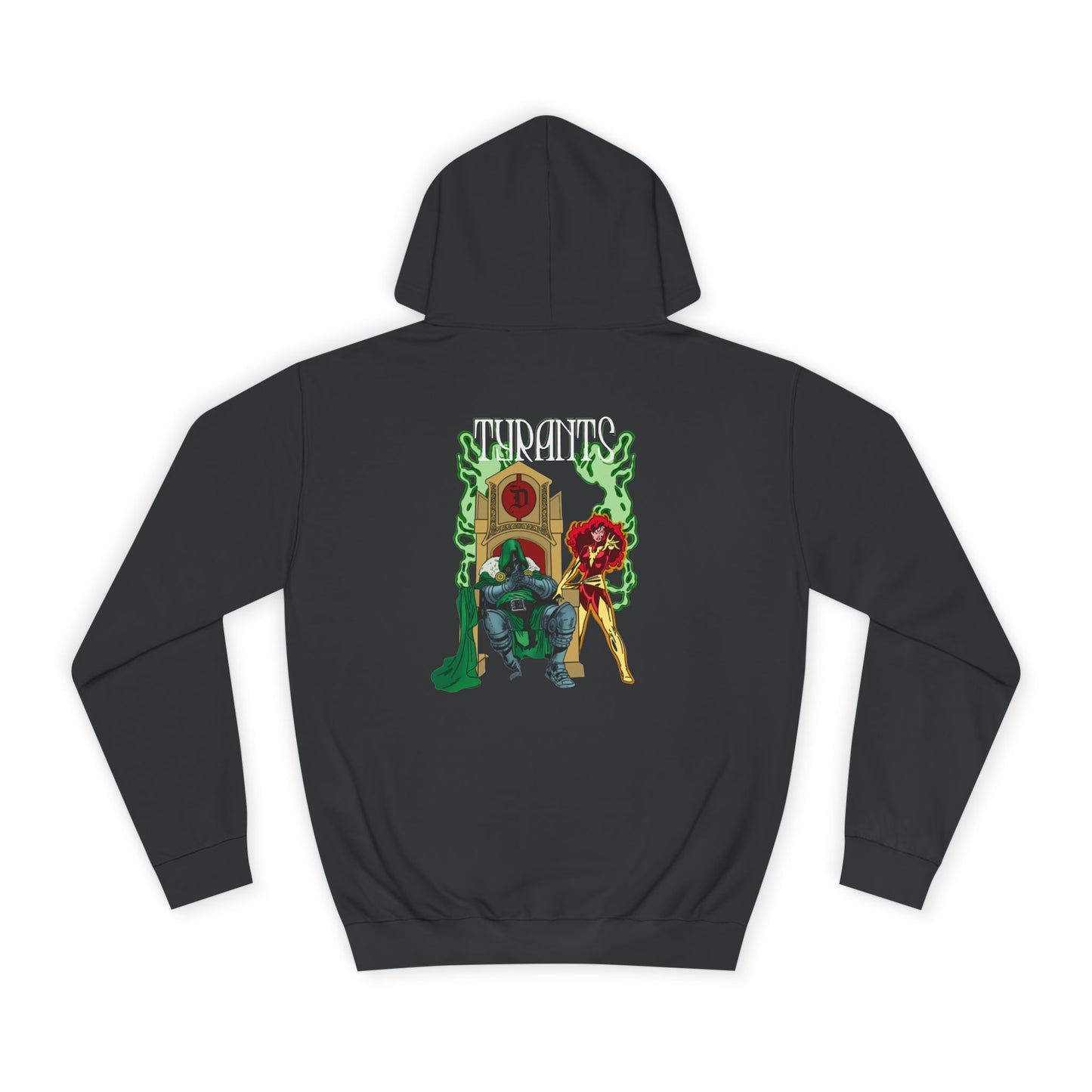 Vintage-Inspired Tyrants Unisex College Hoodie - Perfect for Students and Fans