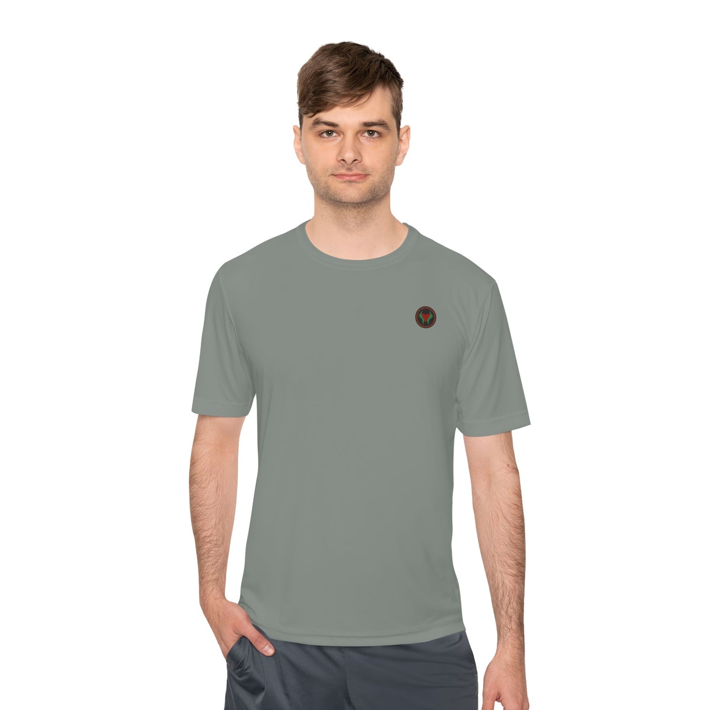 Vibrant Unisex Moisture Wicking Tee - "Army Tan Tee"