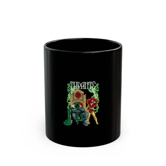Tyrant Hero Black Mug - 11oz & 15oz - Perfect Gift for Superhero Fans
